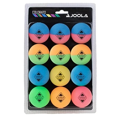 Obrázek Joola 42150 stolní tenis Sada míčků Colorato s 12 pestrými míčky na