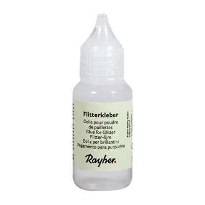 Obrázek Rayher HOBBY 3361000 třpytivé lepidlo, láhev 25 g