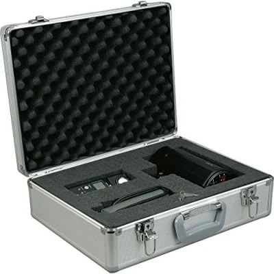 Obrázek ALUMAXX 45136 multifunkční kufr Stratos II, pro piloty, hliník, kufřík na aktovky, kufr, cca 40 cm, černý, 39,5 x 32 16,5 černá, moderní