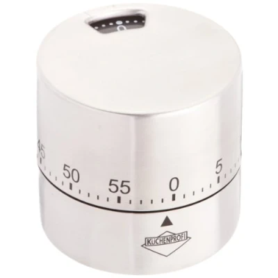 Obrázek Küchenprofi Timer 1009192800 stříbrná jedna velikost