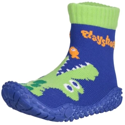 Obrázek Playshoes Unisex dětské aqua ponožky boty na vodní sporty, krokodýl
