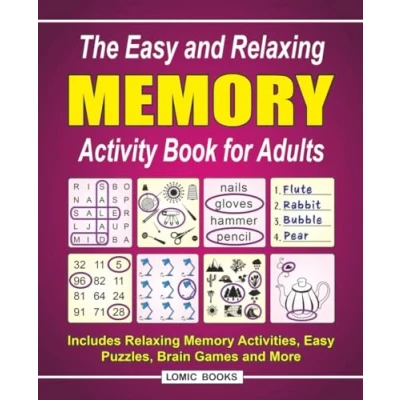 Obrázek The Easy and Relaxing Memory Activity Book for Adults: Includes Activities, Puzzles, Brain Games More