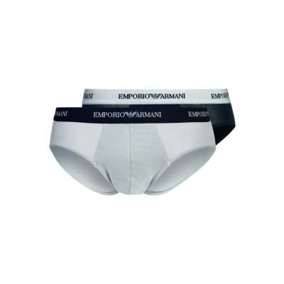 Obrázek Emporio Armani 2 PACK Boxerky, Muži, Velikost: Medium, Blue/grey