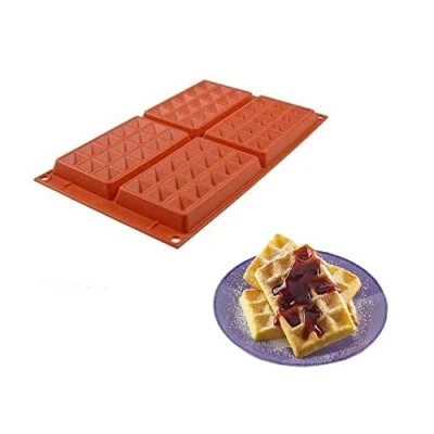 Obrázek Silikomart 26.155.00.0065 SF 155 WAFFEL CLASSIC SILICONE MOULD 130X81 H 17 MM