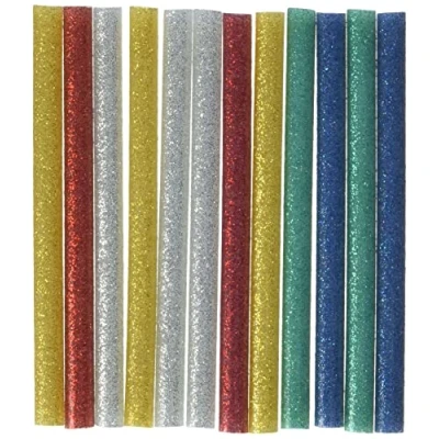 Obrázek RAYHER Lepidlo s třpytkami pro horké lepicí pistole, mix 10 cm, SB