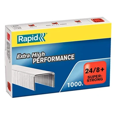 Obrázek Rapid Sponky (24/8 mm super silné, pozinkované) 1000 kusů