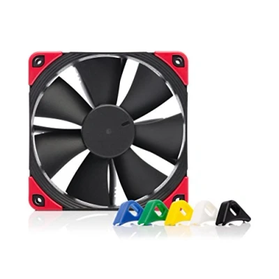 Obrázek Noctua NF F12 PWM chromax.black.swap, tichý prémiový ventilátor, 4pinový (120 mm, černá)