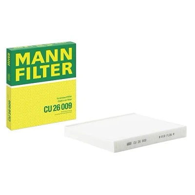 Obrázek MANN FILTER Interiérový filtr CU 26 009 pro osobní automobily