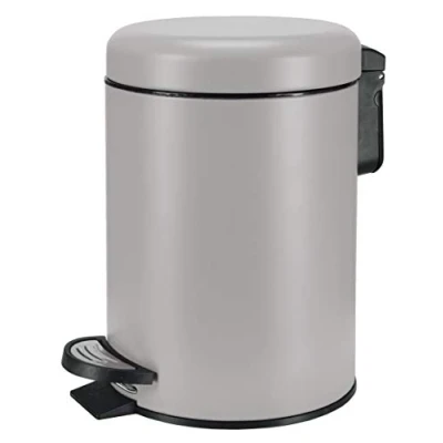 Obrázek Kosmetický Kbelík One, barva: platina, materiál: Ušlechtilá ocel/PP, velikost: 3 litry 16,8 cm x 25