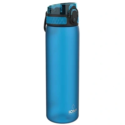 Obrázek Ion8 Těsnicí lahvička s tenkou vodou, BPA, modrá (matná modř), 500ml / 18oz