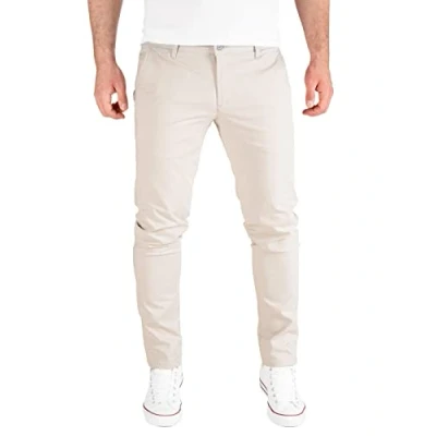 Obrázek PITTMAN Pánské Chino kalhoty Derrick Slim Fit kalhoty, Šedá (Silver Lining 144501)