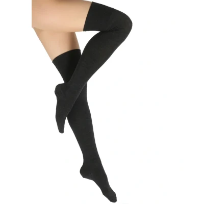 Obrázek Falke Softmerino Overknees warm Podkolenky, Ženy, Velikost: 37/38, Anthrazit