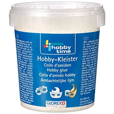 Obrázek Glorex Hobby lepidlo 300 g, lepidlo, vícebarevné, 9 x 11,5 cm