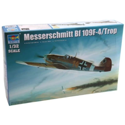 Obrázek Trumpeter 02293 Modellbausatz Messerschmitt Bf109F 4/Trop