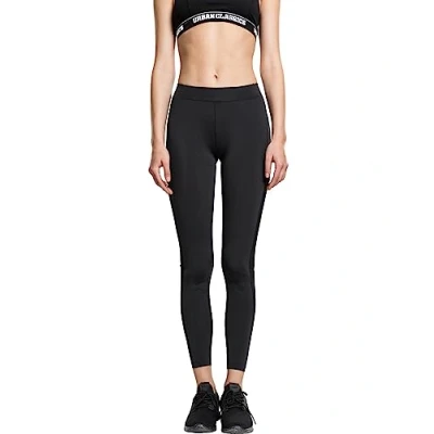 Obrázek Urban Classics Ladies TECH Stripe Legíny, Ženy, Velikost: XL, Black