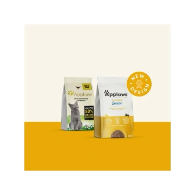 Obrázek APPLAWS Cat Senior Chicken 2kg