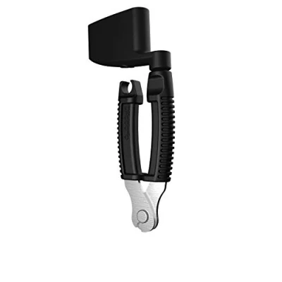Obrázek D&#039;Addario Accessories Bass Pro Winder baskytara kytarové struny, basový kráječ kytarových strun ultimativní ergonomický nástroj na kytaru vše v jednom k ukotvení černý