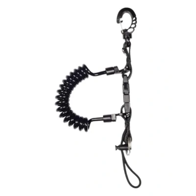 Obrázek Mares Spirálový kabel Spring Coil, černý, jednotná velikost