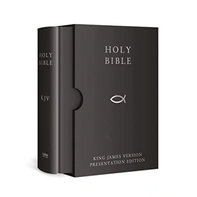 Obrázek HOLY BIBLE: King James Version (KJV) Black Presentation Edition
