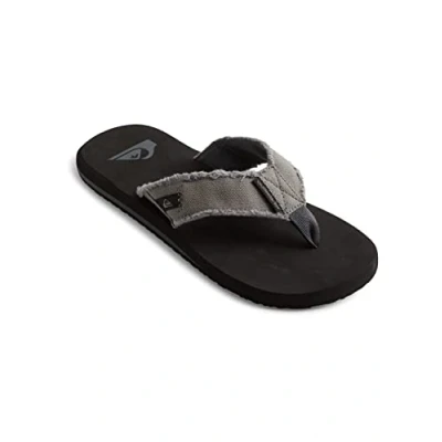 Obrázek Quiksilver Monkey Abyss Sandály s odděleným palcem, Muži, Velikost: 46, Grey/black/brown Textil