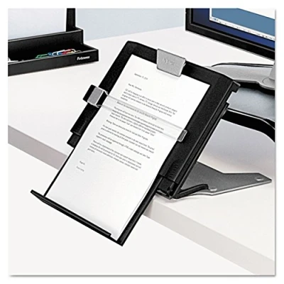 Obrázek Fellowes 8039401 Professional Series zorné pole koncepční držák do 250 listů, 6 nastavitelných úhlů, černý