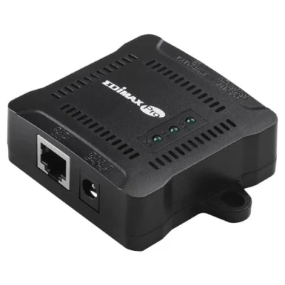 Obrázek Edimax IEEE 802.3at Gigabit PoE+ Splitter mit einstellbarer Ausgangsspannung von 5V DC, 9V 12V DC