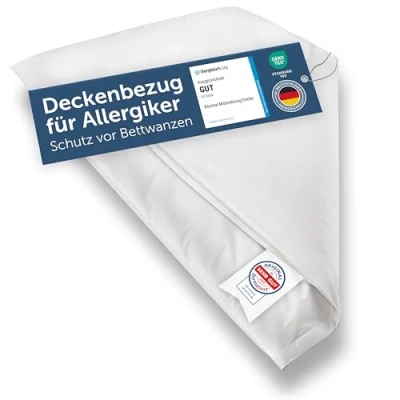 Obrázek Blumtal® potah na roztoče deka 155 x 200 cm Öko Tex certifikované povlečení pro alergiky peřiny Encasing ložní prádlo roztoči