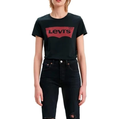 Obrázek Levi&#039;s THE Perfect Triko s potiskem, Ženy, Velikost: XXS, Black