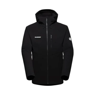 Obrázek Mammut Ultimate Comfort SO Hooded Softshellová bunda, Muži, Velikost: XXL, Black