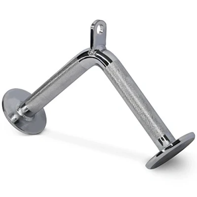 Obrázek Yes4All Cable Attachments nástavce tréninkového vybavení, E. tyč ve tvaru V chrom, standardní