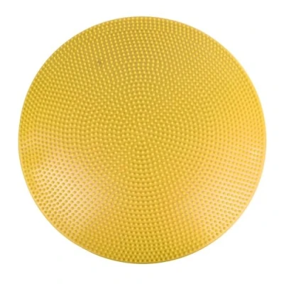 Obrázek Cando Balanční polštář s nopky, sedací polštář, nafukovací, Balance Disc, průměr 60 cm, žlutý, 30 1868Y