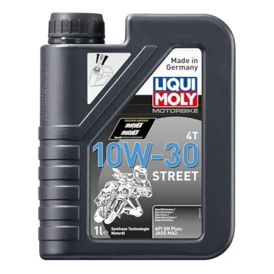 Obrázek LIQUI MOLY Motorbike 4T 10W 30 Street 1 l Motocykl Syntetická technologie motorového oleje Č. výr.: 2526