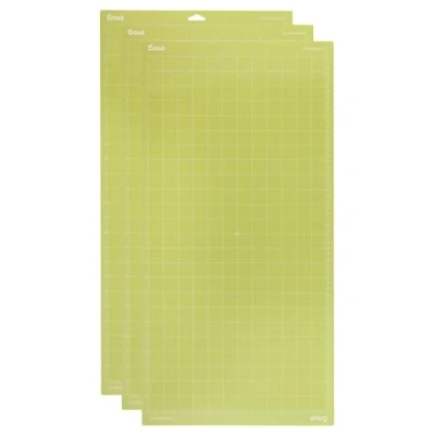 Obrázek Cricut Standardní grip řezací podložka, 3 kusy, zelená, 12&quot;x24&quot;,
