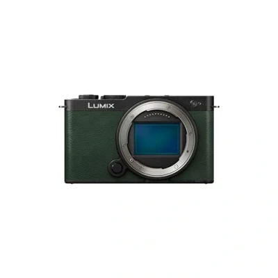 Obrázek Panasonic Lumix DC S9E G bezzrcadlový plnoformátový fotoaparát, Open Gate Vlogging, 24,2 MP, 6K/4K, 779bodový PDAF, stabilizace obrazu, LUT, 180 reflexní monitor, 5 GHz WLAN, tmavě olivový, tělo