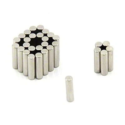 Obrázek Diametral Magnetisierter N42 Neodym Magnet Für Kunst, Handwerk, Modellherstellung 3mm Durchmesser x 12mm Dicke Pack von 100