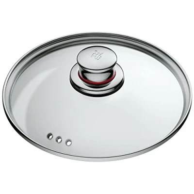 Obrázek WMF Quality One poklice 16 cm, skleněná s kovovou rukojetí, žáruvzdorné sklo, vhodné do myčky