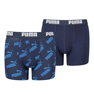 Obrázek PUMA BOYS AOP Boxer Boxerky, Velikost: 146 152, Blue