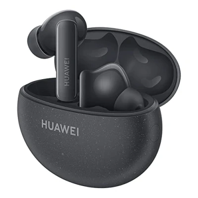 Obrázek HUAWEI Bezdrátová sluchátka FreeBuds 5i, TWS Bluetooth sluchátka, Hi Res Sound, vícerežimové potlačení hluku, výdrž baterie 28 hodin, vodotěsnost, černá Nebula