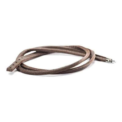 Obrázek Trollbeads Kožený náramek Kůže, hnědý, Hnědá