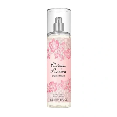 Obrázek Christina Aguilera Definition Fine Fragrance Mist, lehký tělový parfém, s mandarinkou a ambra, květinovými citrusovými tóny, osvěžující vůně, ideální na léto, parfém pro dámy 236 ml