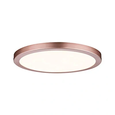 Obrázek Paulmann 70872 montážní panel LED Atria kulaté stropní svítidlo 22 W světlo 2700 K teplá bílá růžové zlato stmívatelný pro montáž na stěnu a strop