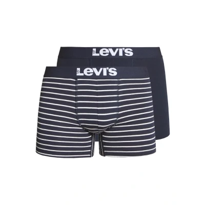 Obrázek Levi&#039;s MEN Dystopian Boxer Brief 2 PACK Boxerky, Muži, Velikost: XXL, Navy combo