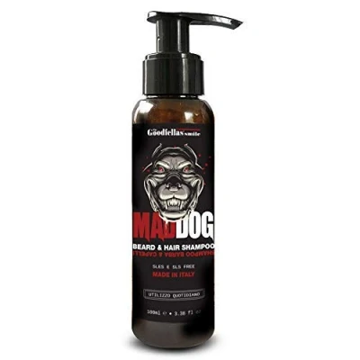 Obrázek THE GOODFELLAS&#039; SMILE Bart &amp; Haar Shampoo MAD DOG. 100% made in Italy, 100 ml