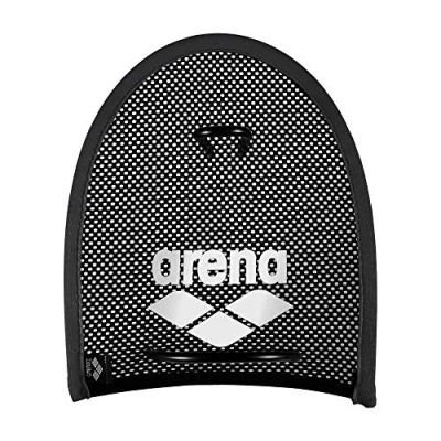 Obrázek arena Unisex plovoucí závody tréninková pomůcka ruční pádlová síťovina pro silový trénink, černá stříbrná (55), M