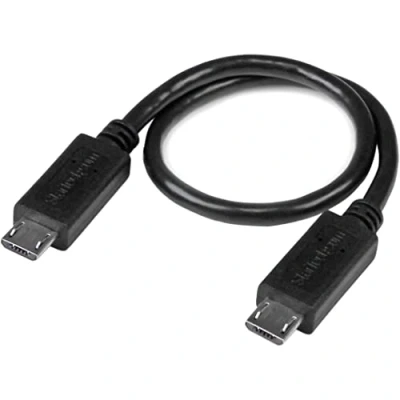 Obrázek StarTech.com USBOTG USB kabel 20 cm A Micro B Černá