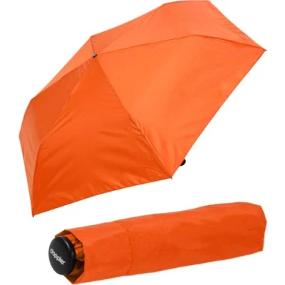Obrázek doppler Kapesní deštník Zero,99 hmotnost pouhých 99 gramů stabilní odolný proti větru 21 cm, Vibrant Orange, moderní&quot; nebo &quot;minimum