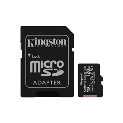 Obrázek Kingston Canvas Select Plus microSDXC 128GB + SD Adaptér