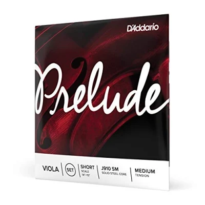 Obrázek D&#039; Addario J910 pro SM Prelude Viola struna sada z uhlíkových vláken Ocel/Nikl Short Střední