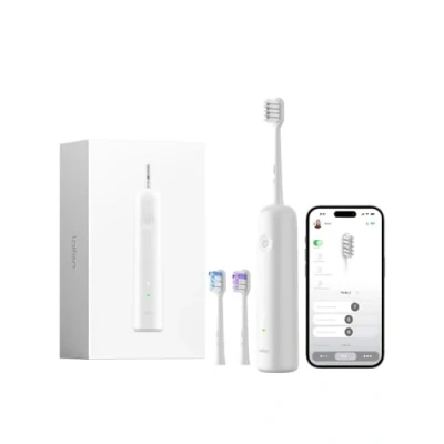 Obrázek Laifen elektrický zubní kartáček Wave, oscilace a vibrace, sonický pro dospělé se 3 hlavicemi kartáčku, IPX7, vodotěsný, magnetický, dobíjecí, cestovní (ABS