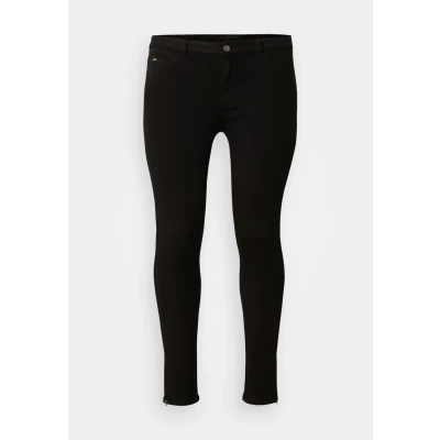 Obrázek ONLY Carmakoma Carkarla Ankle ZIP Skinny džíny, Ženy, Velikost: 54, Black